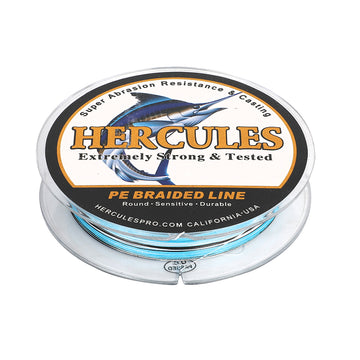 100M 109Yds Camo Blue 10lb-420lb HERCULES PE Braided Fishing Line 12 Strands